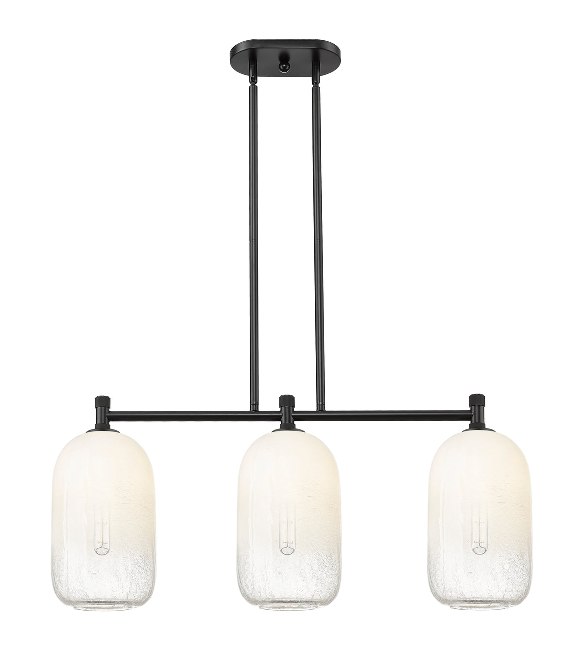 Brookhaven Cloche 34-Inch 3-Light Stem-Hung Island Light