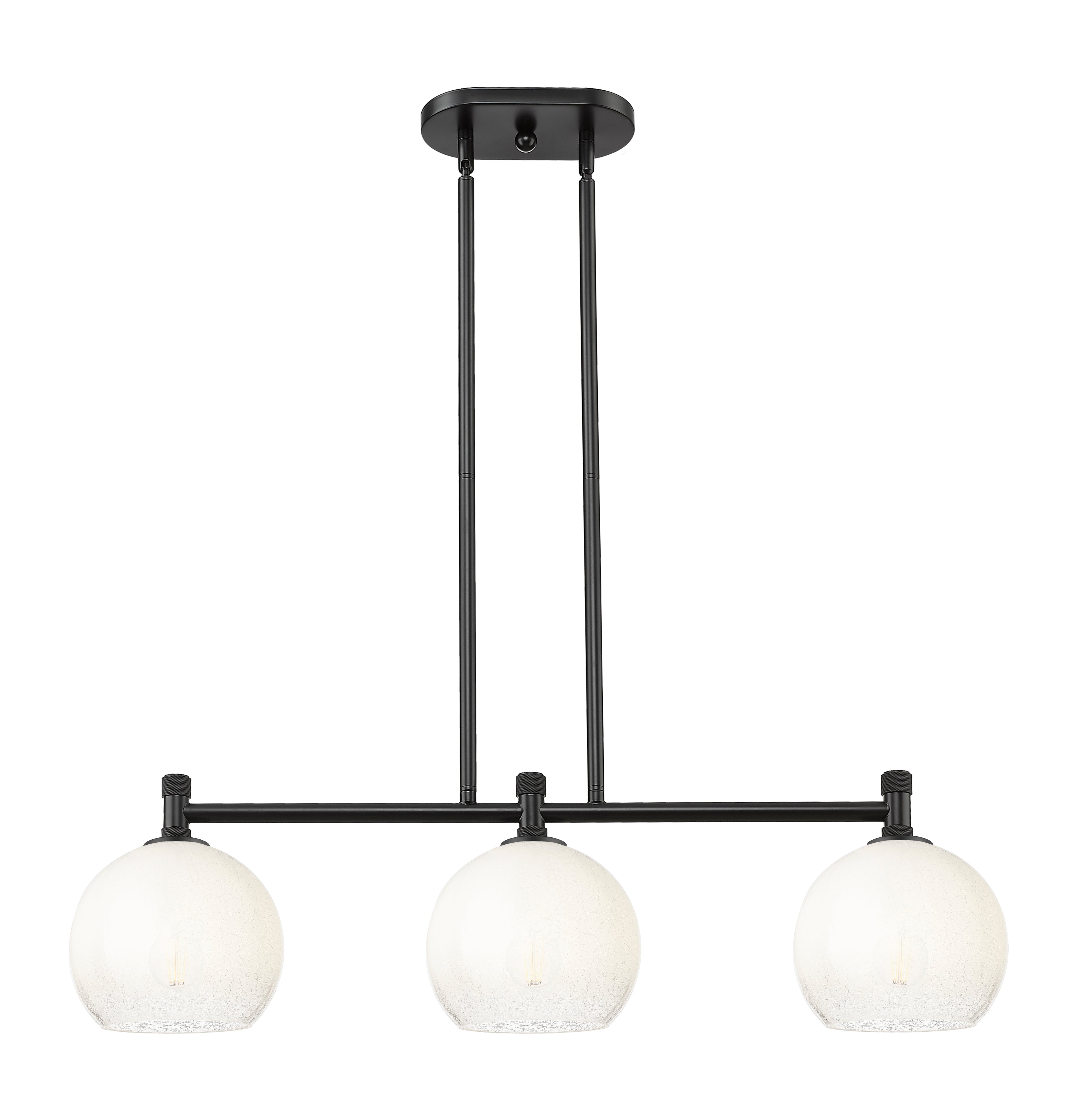 Downtown Urban Island Light Cast Brass