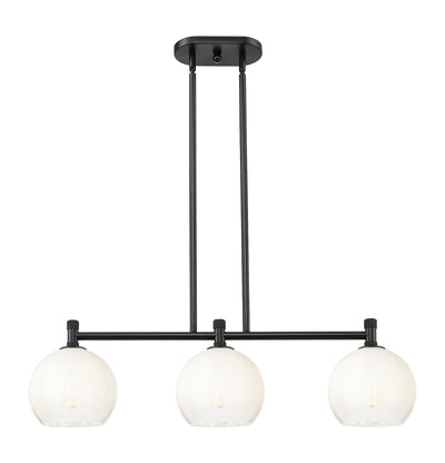 Downtown Urban Island Light Cast Brass