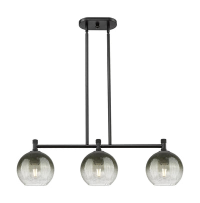 Downtown Urban Island Light Cast Brass