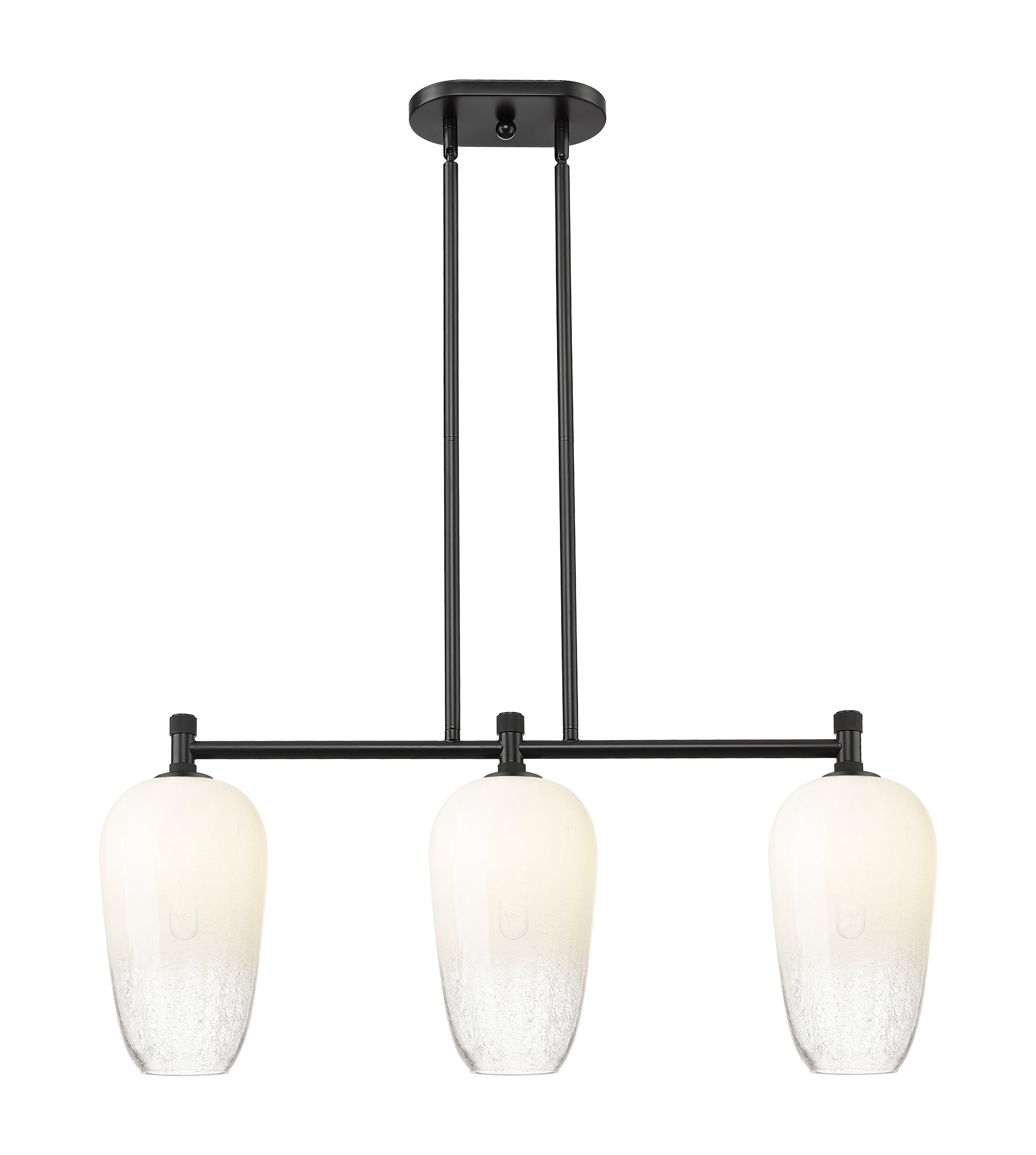 Downtown Urban Island Light Cast Brass Steel