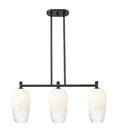 Downtown Urban Island Light Cast Brass Steel