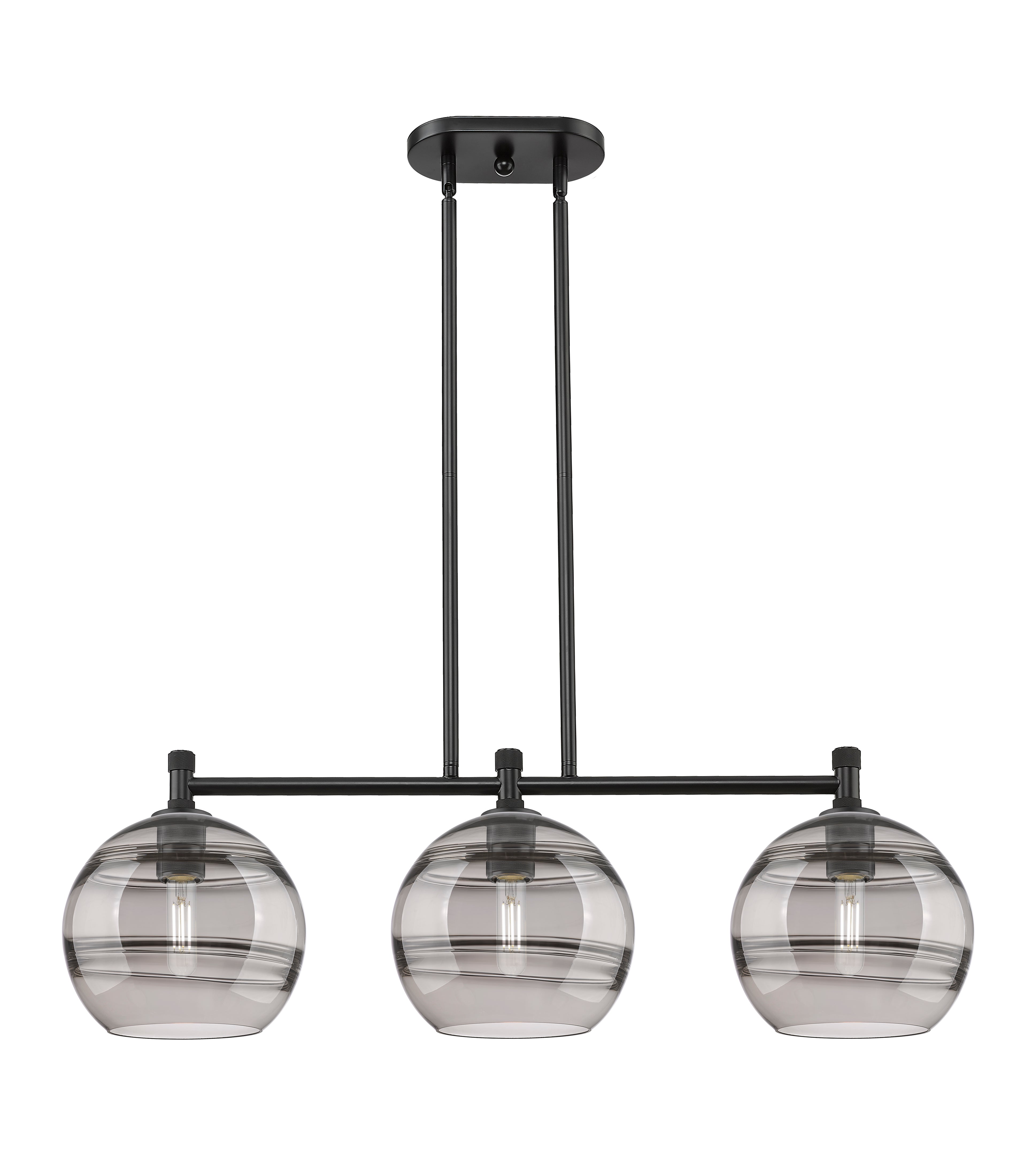 Downtown Urban Island Light Cast Brass