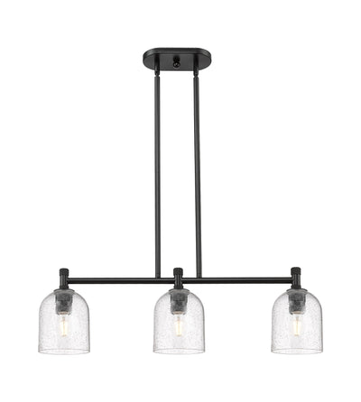 Downtown Urban Island Light Cast Brass