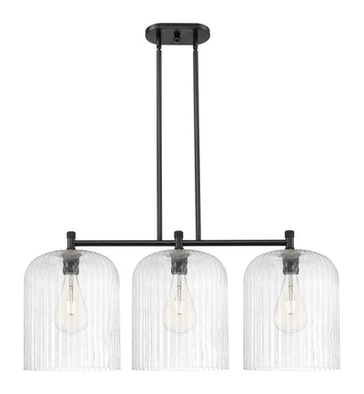 Downtown Urban Island Light Cast Brass