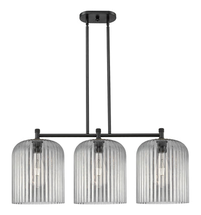Downtown Urban Island Light Cast Brass