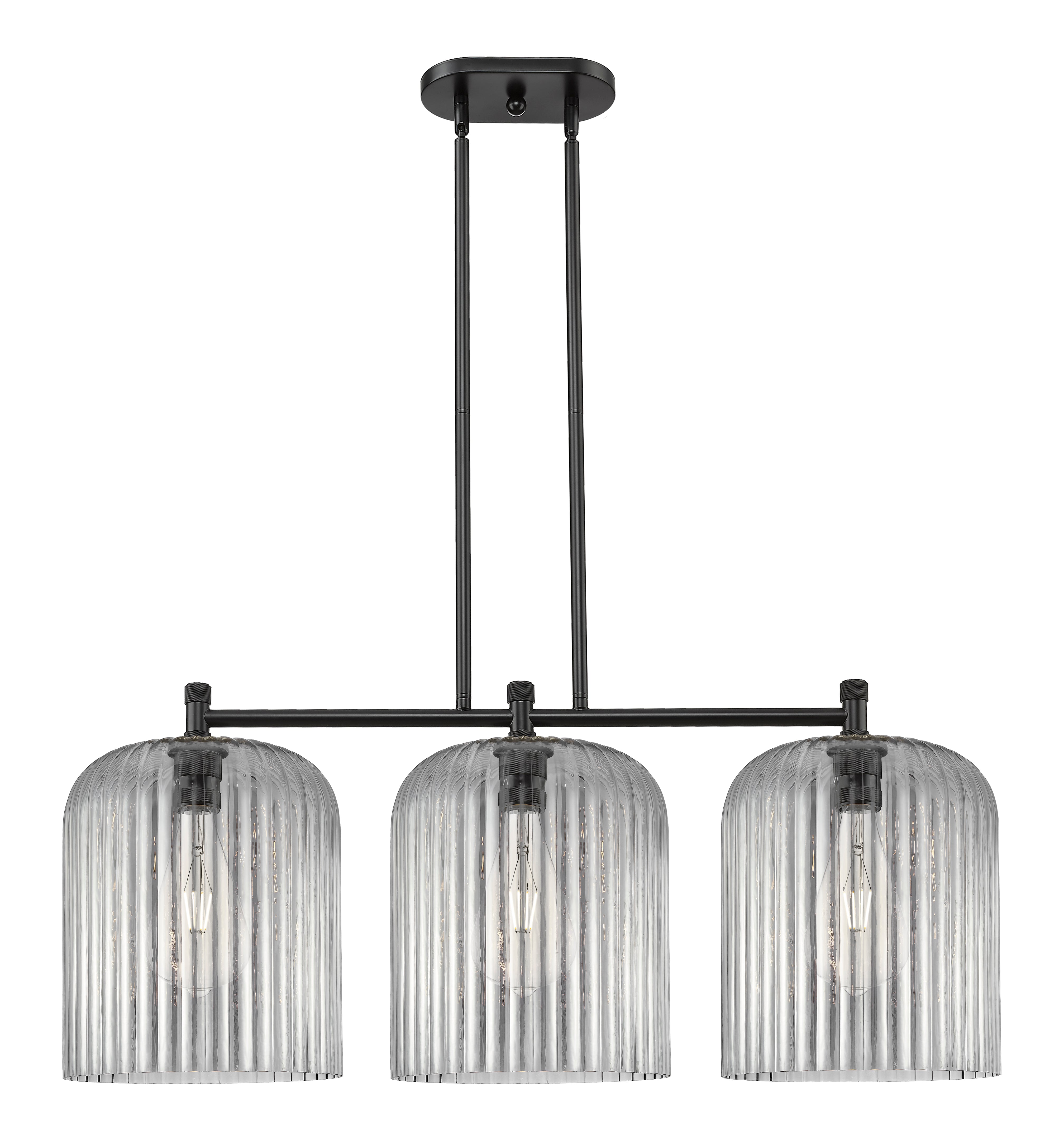 Downtown Urban Island Light Cast Brass