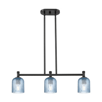 Downtown Urban Island Light Cast Brass
