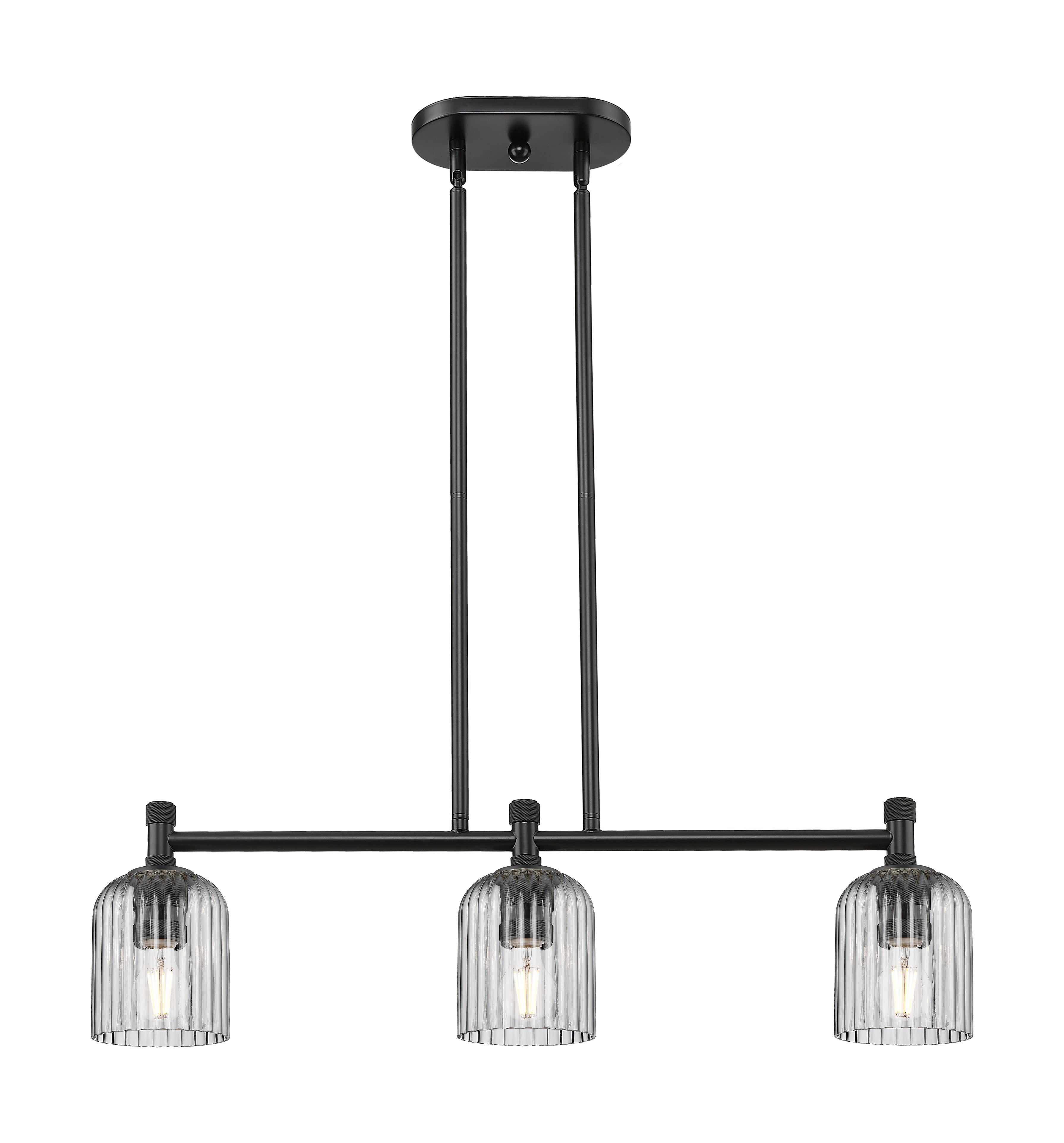 Downtown Urban Island Light Cast Brass