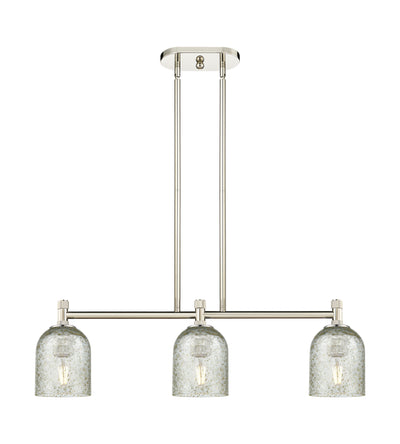 Downtown Urban Island Light Glass Steel