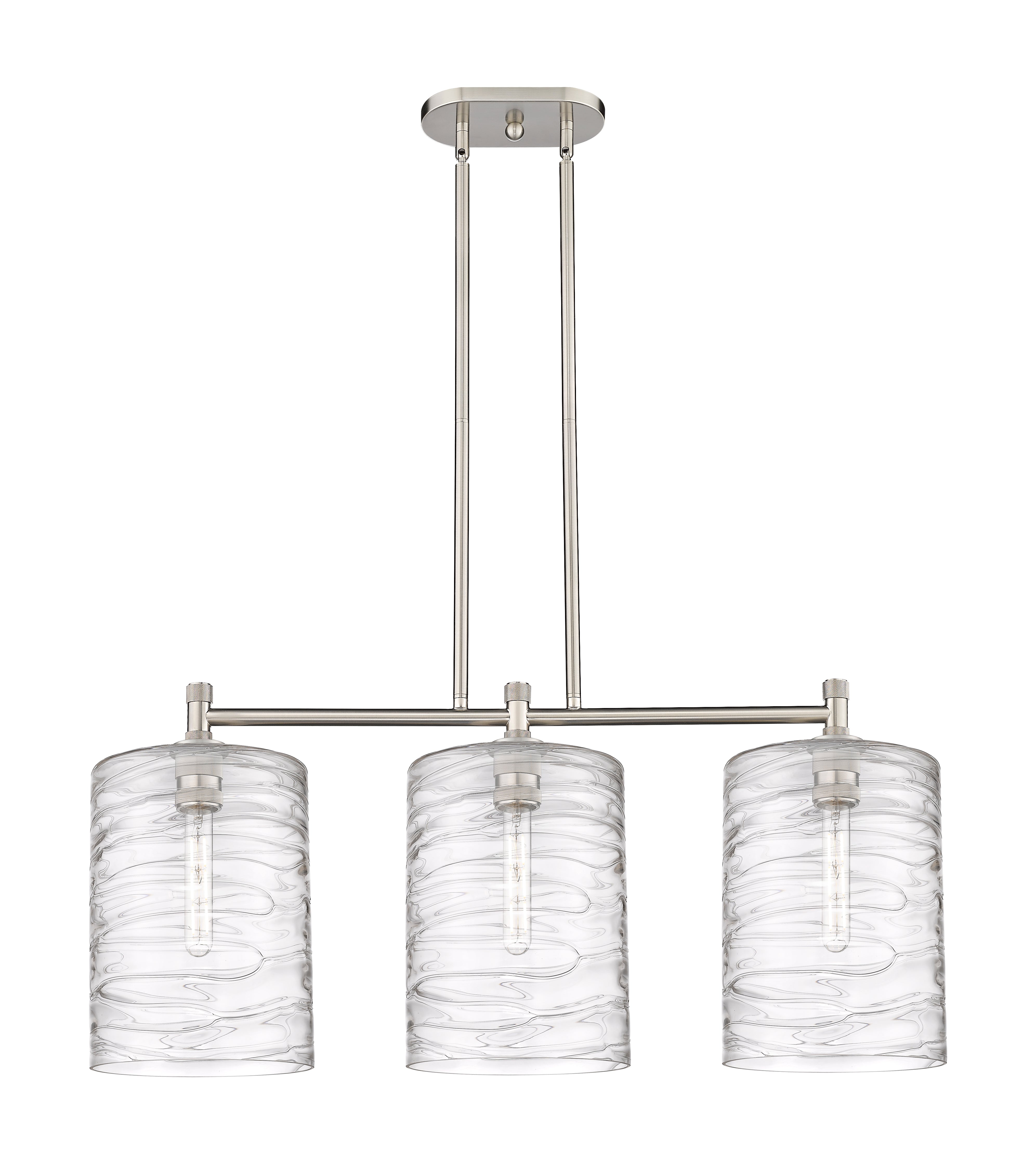 Downtown Urban Island Light Cast Brass