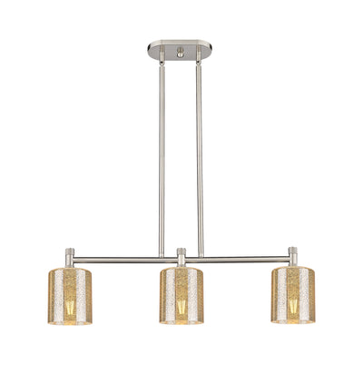 Downtown Urban Island Light Cast Brass