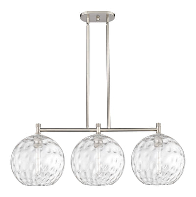 Downtown Urban Island Light Cast Brass Steel