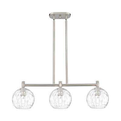 Downtown Urban Island Light Brass Glass