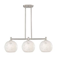 37-Inch 3-Light Stem-Hung Island Light 11.625-Inch High