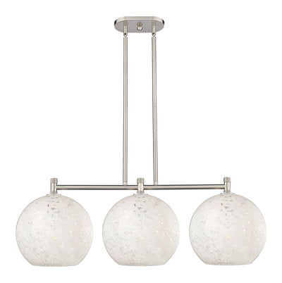 Downtown Urban Island Light Cast Brass Steel