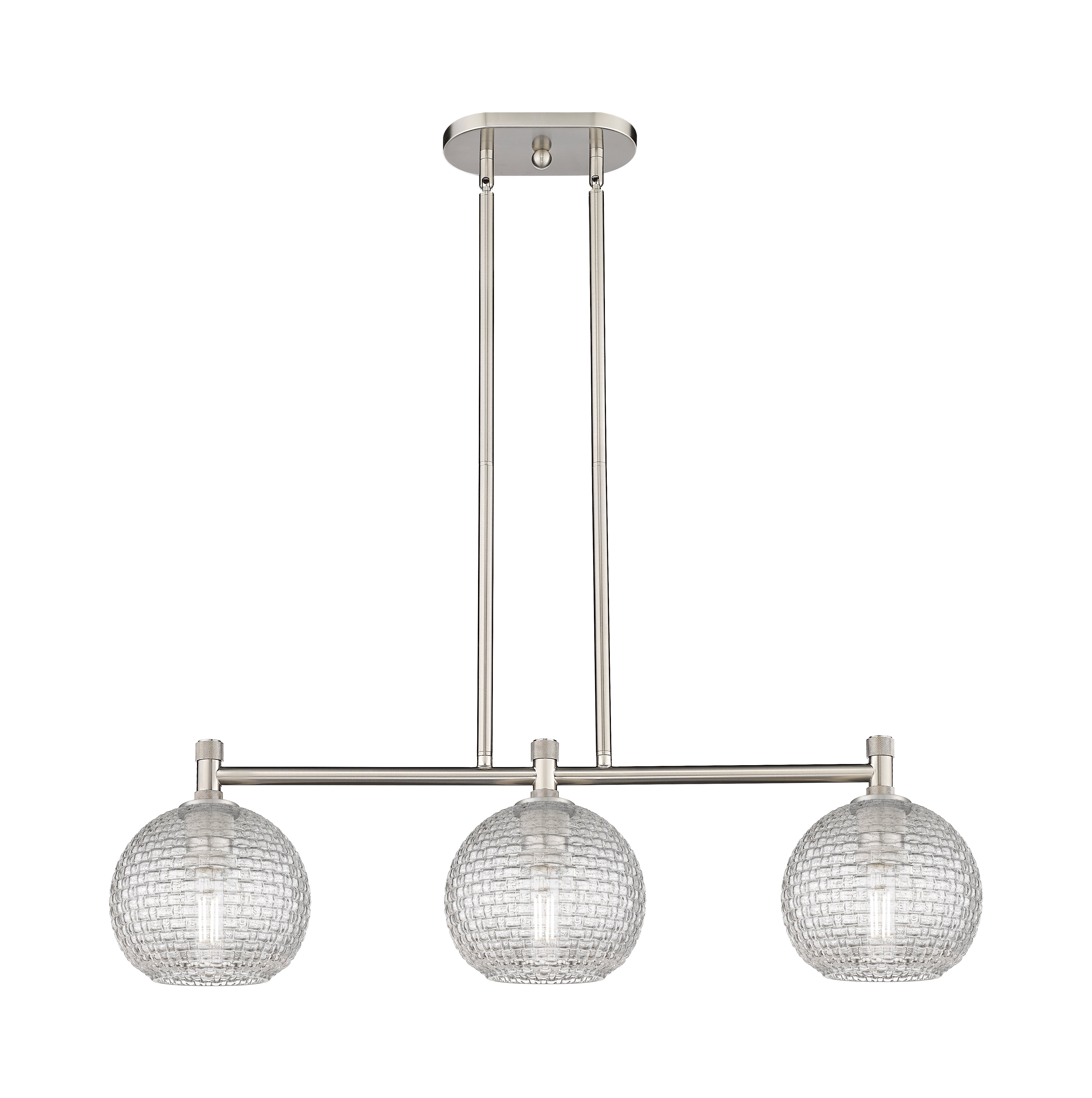 Downtown Urban Island Light Cast Brass