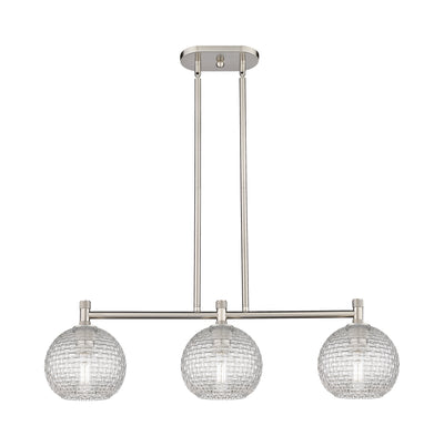 Downtown Urban Island Light Cast Brass