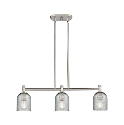 Downtown Urban Island Light Glass Steel