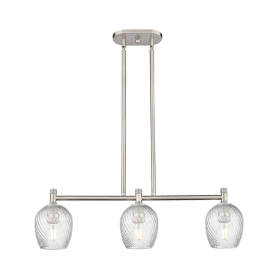 Downtown Urban Island Light Cast Brass Steel