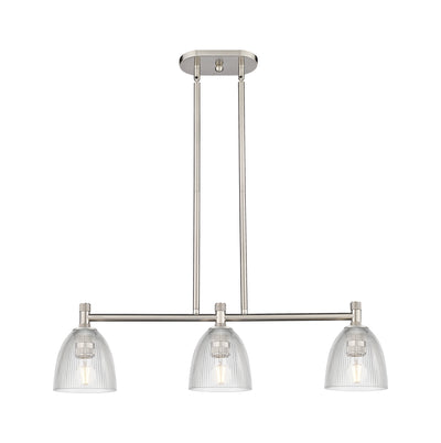 Downtown Urban Island Light Cast Brass