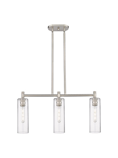 Downtown Urban Island Light Cast Brass