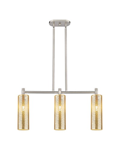 Downtown Urban Island Light Cast Brass