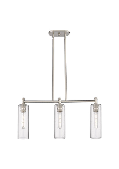 Downtown Urban Island Light Cast Brass