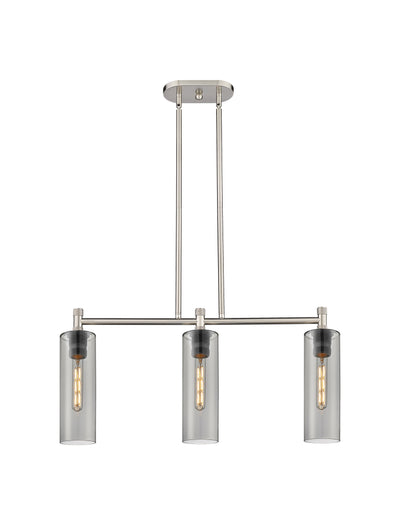Downtown Urban Island Light Cast Brass