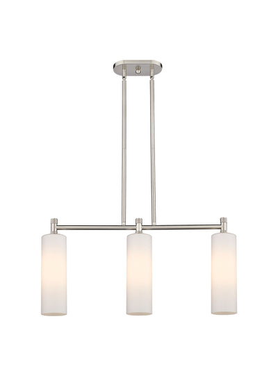 Downtown Urban Island Light Cast Brass