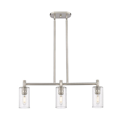 Downtown Urban Island Light Cast Brass