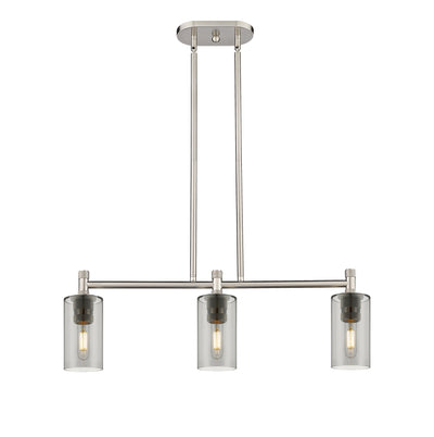 Downtown Urban Island Light Cast Brass