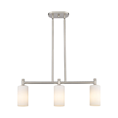 Downtown Urban Island Light Cast Brass