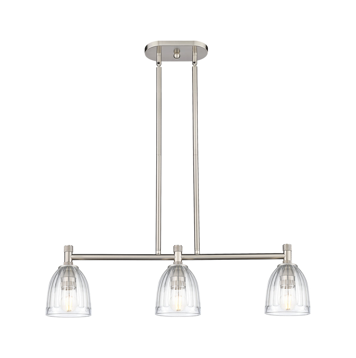 Brookfield 33-Inch 3-Light Stem-Hung Island Light