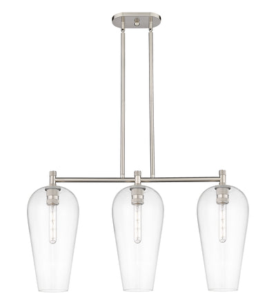 Downtown Urban Island Light Cast Brass