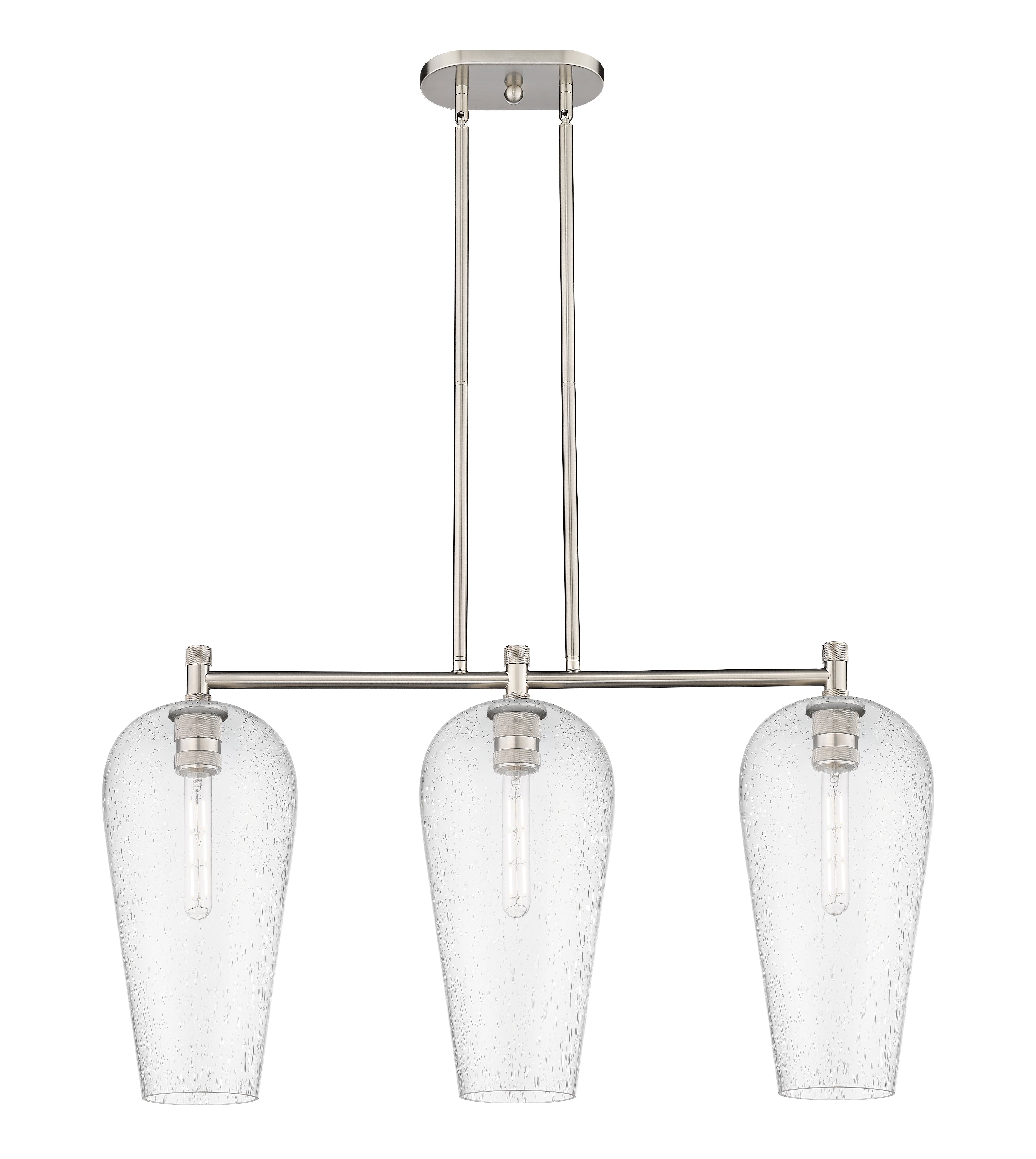 Downtown Urban Island Light Cast Brass