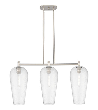 Downtown Urban Island Light Cast Brass