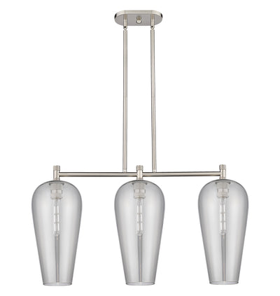 Downtown Urban Island Light Cast Brass