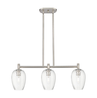 Downtown Urban Island Light Cast Brass