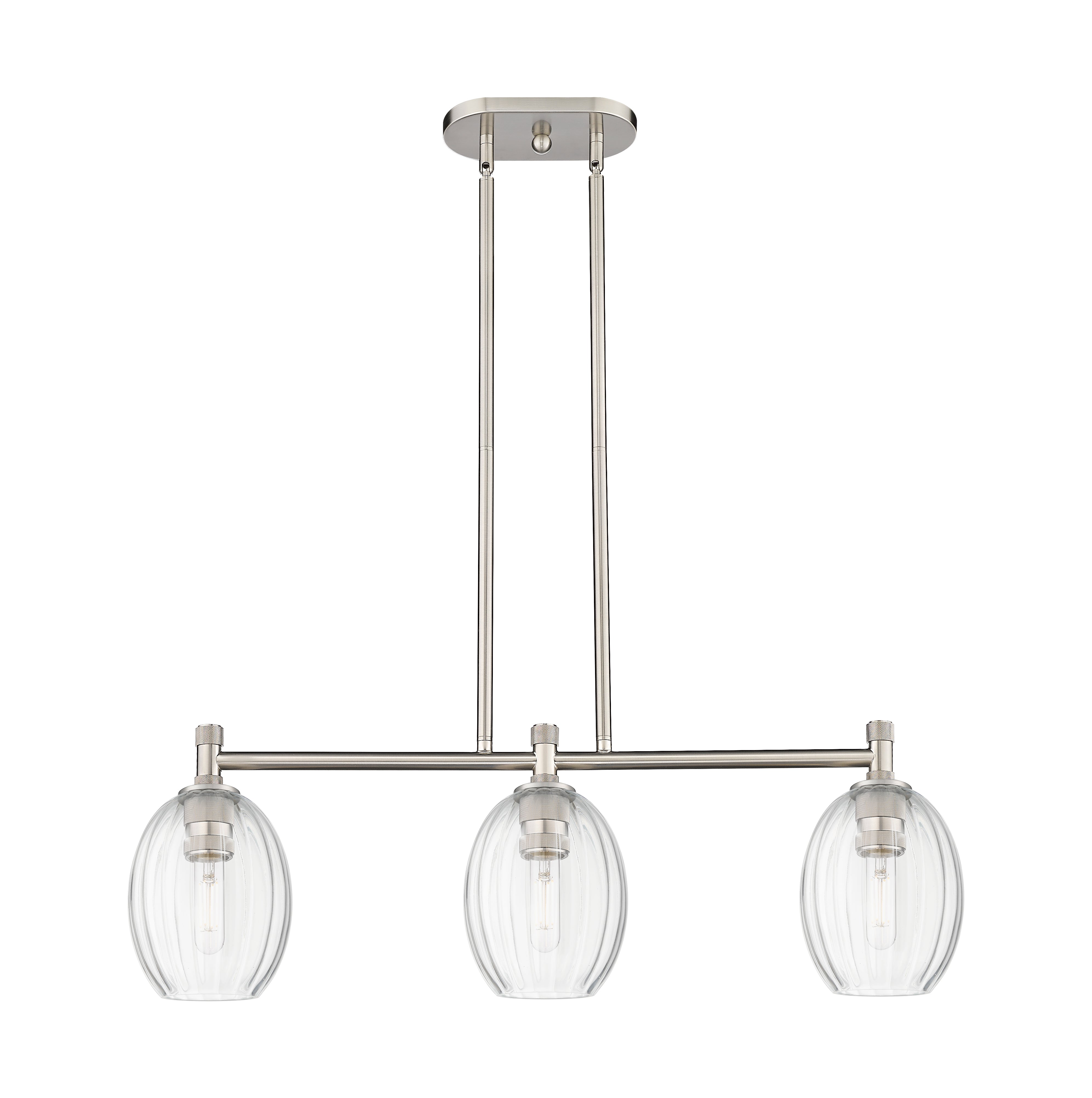 Downtown Urban Island Light Brass Finish