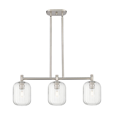 Downtown Urban Island Light Cast Brass