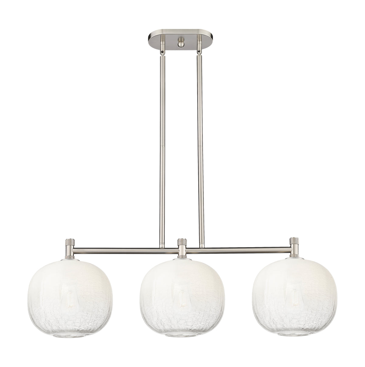 Brookhaven Sphere 38-Inch 3-Light Stem-Hung Island Light