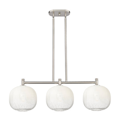 Downtown Urban Island Light Cast Brass
