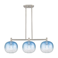 Brookhaven Sphere 38-Inch 3-Light Stem-Hung Island Light