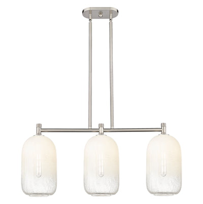 Downtown Urban Island Light Brass Glass