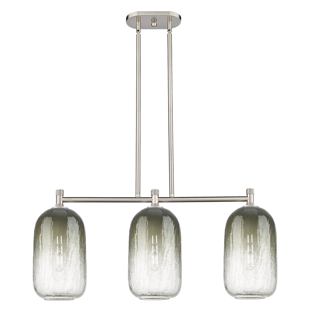 Brookhaven Cloche 34-Inch 3-Light Stem-Hung Island Light