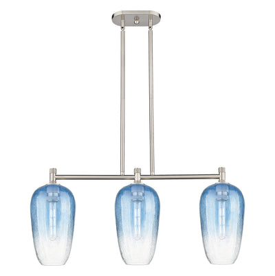 Downtown Urban Island Light Cast Brass Steel
