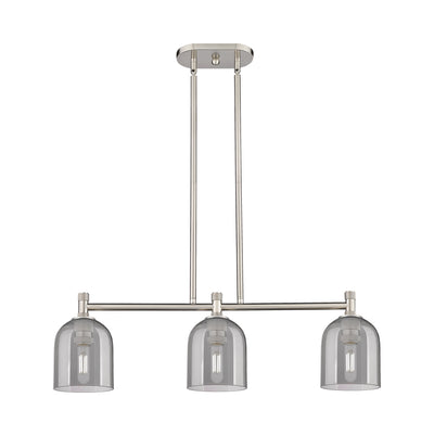 Downtown Urban Island Light Cast Brass