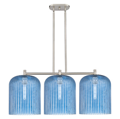 Downtown Urban Island Light Cast Brass