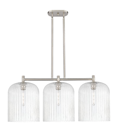 Downtown Urban Island Light Cast Brass